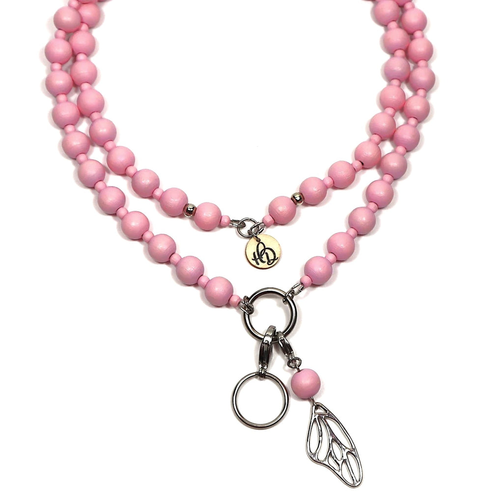 Hattara-avainnauha puuhelmistä – suomalaista käsityötä