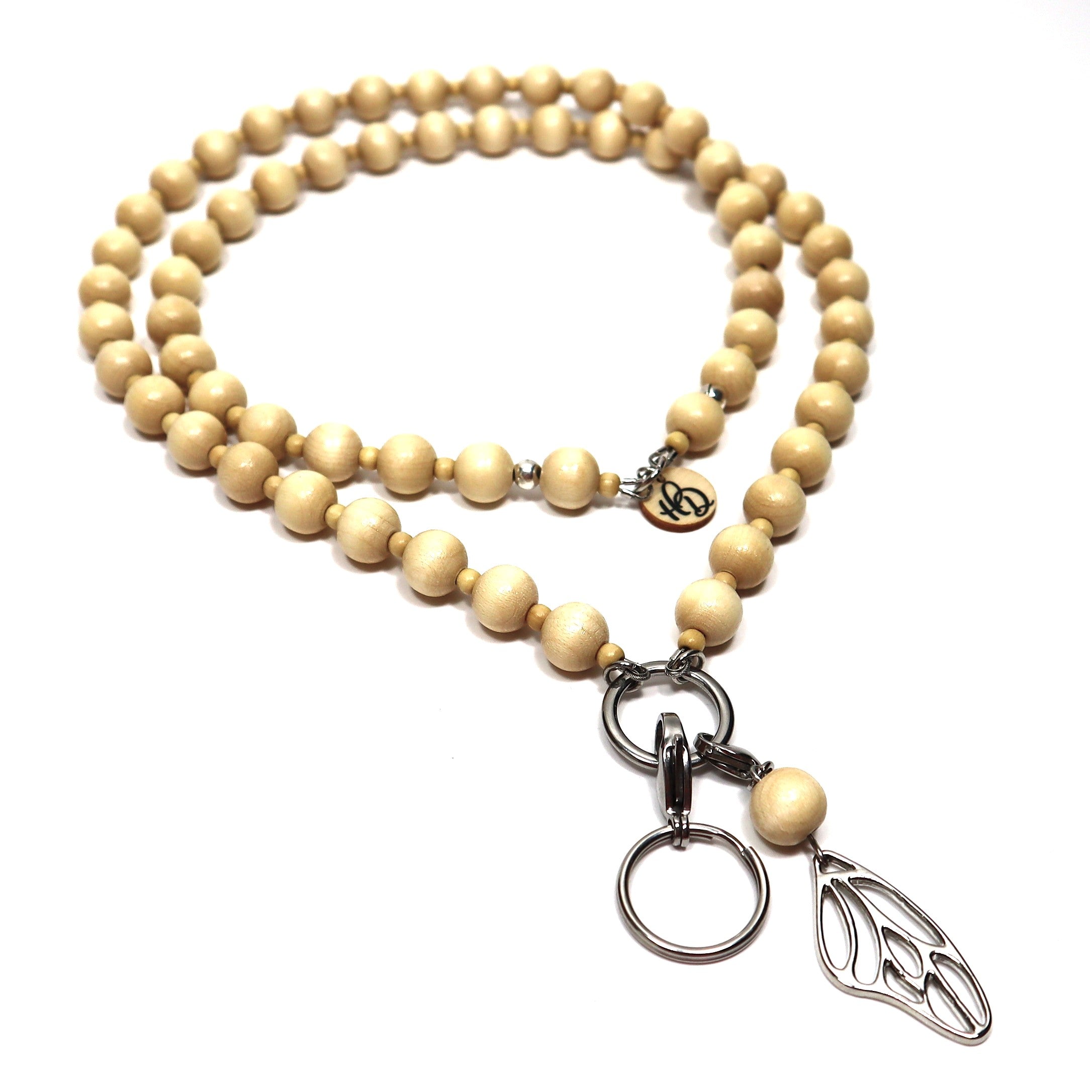 Avainnauha Kaisla – tyylikäs kotimainen avainkaulanauha