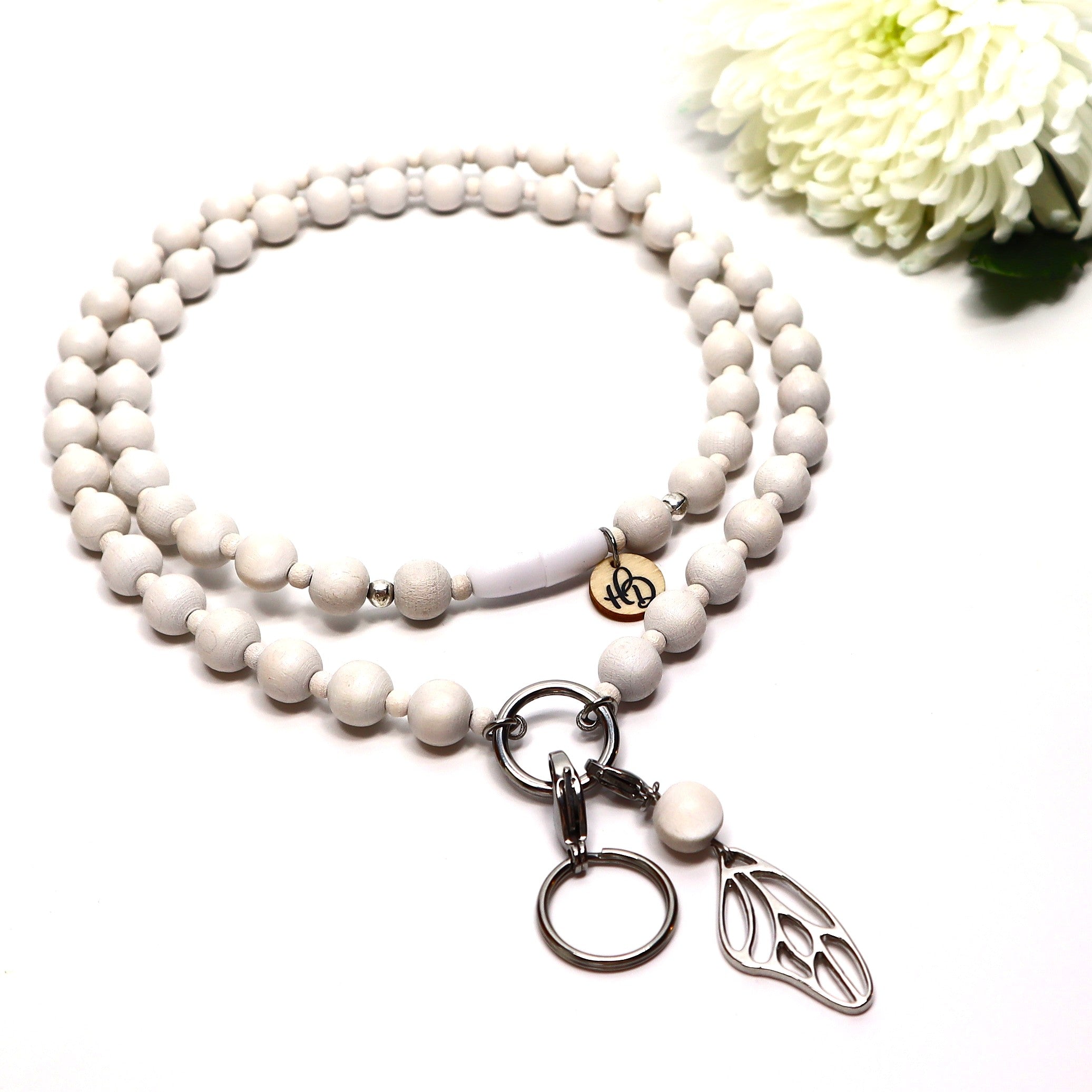 Vanilja-avainnauha turvalukolla – suomalaista käsityötä