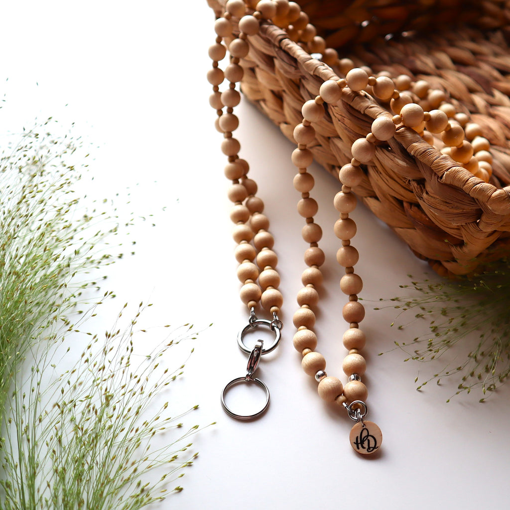 Pitkä avainnauha Kaisla – kotimainen crossbody-avainkaulanauha